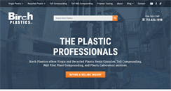 Desktop Screenshot of birchplastics.com